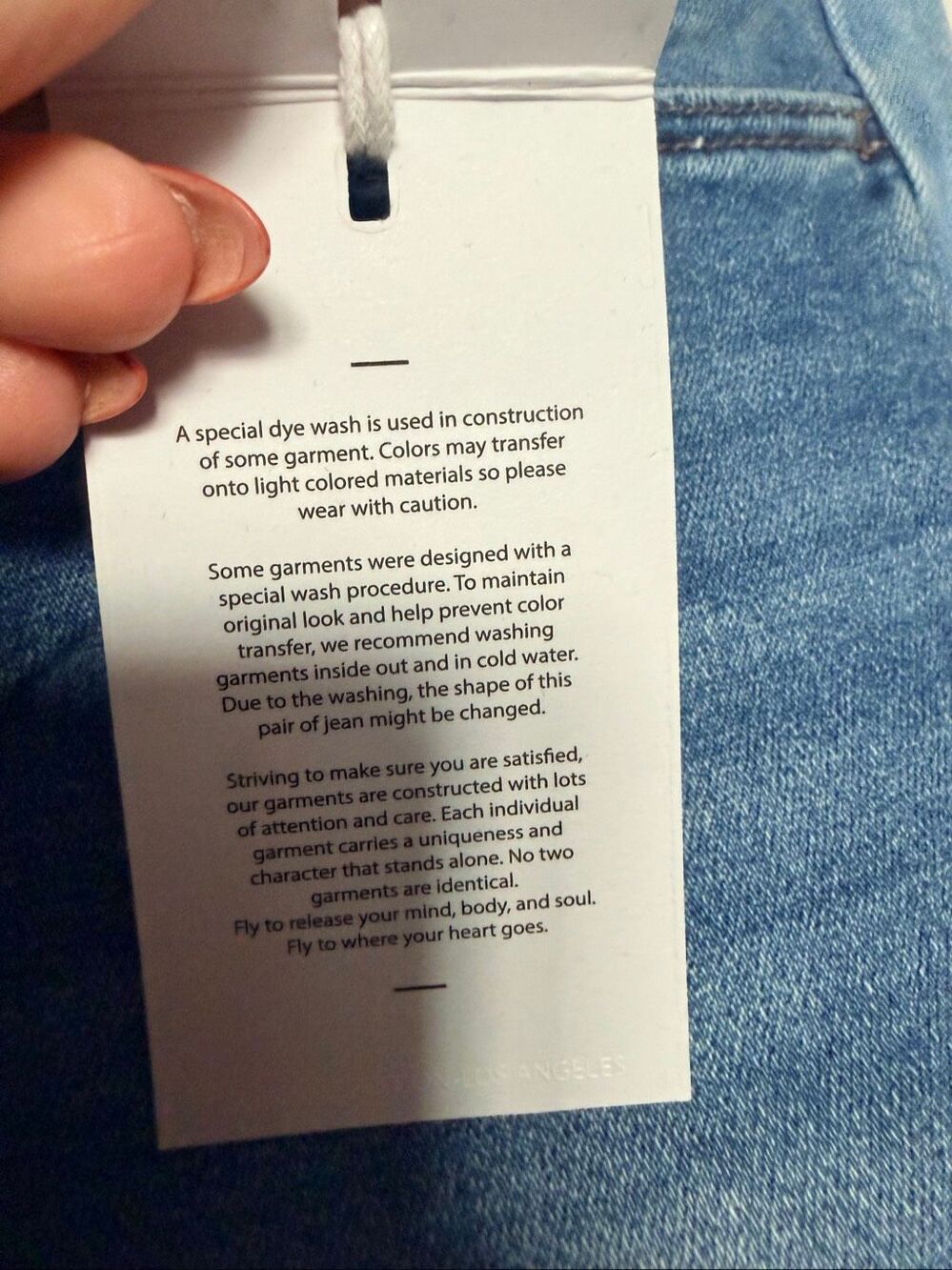 Vervet Olivia Blue High Rise Wide Leg Denim Jeans Womens Pants Size 28 NWT - Picture 6 of 7